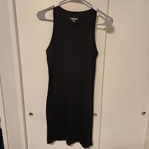 Sleeveless Black Mini Dress